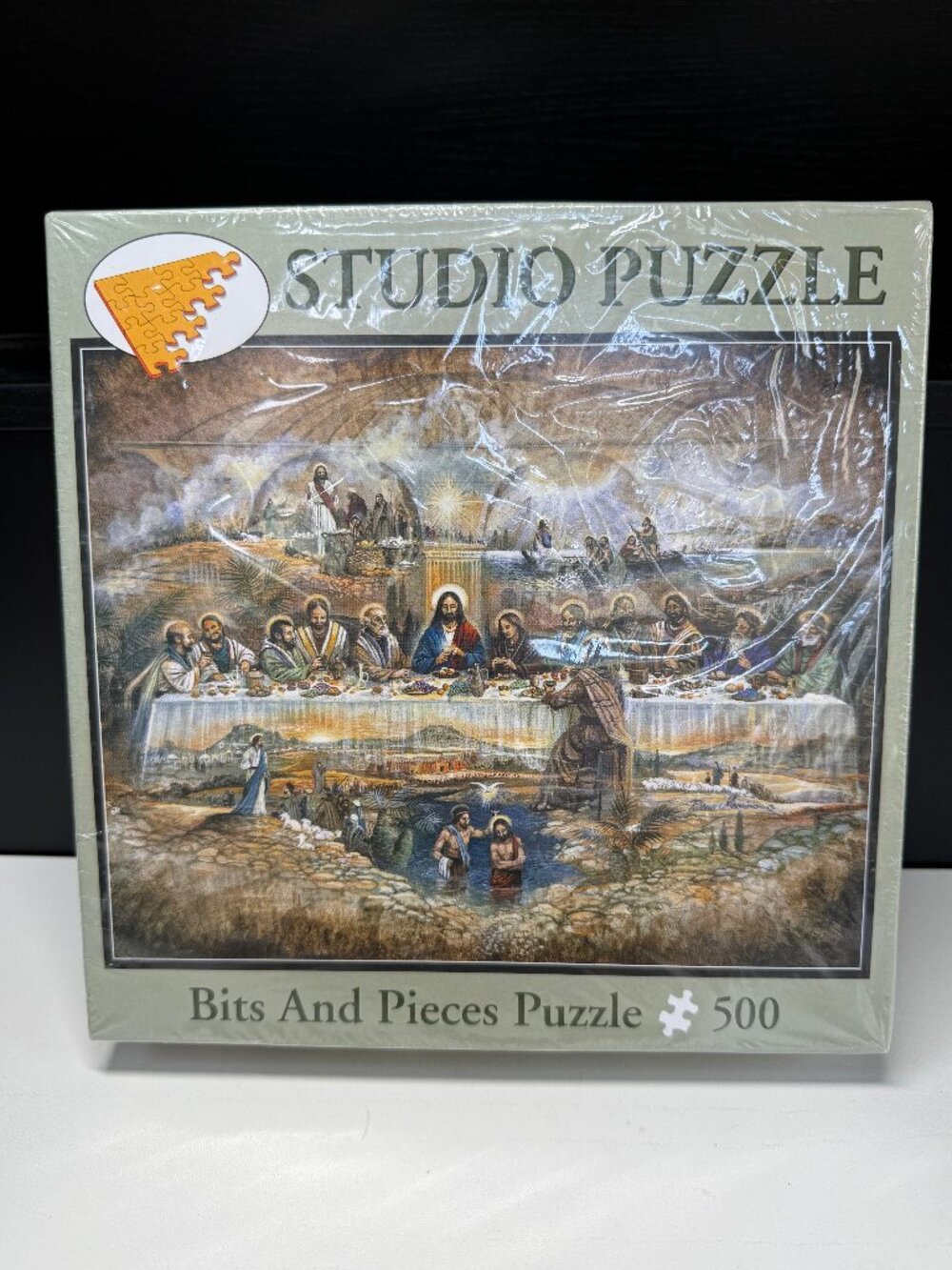 New Factory Sealed "Bits & Pieces"  (The Last Supper) 500 Piece Puzzle